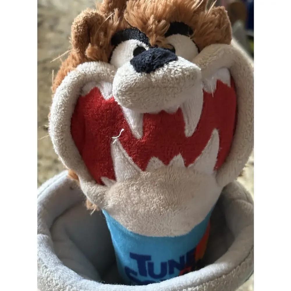 BarkBox Space Jam Taz Tornado Plush Dog Toy Tasmanian Devil BARK 2021 Rare